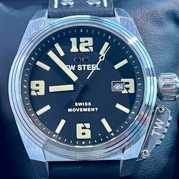 TW Steel Other - TW Steel Canteen Date Designer Sport Men’s Watch.